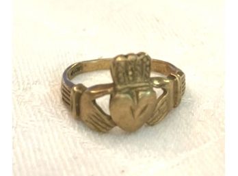 10K Gold CLADDAGH RING