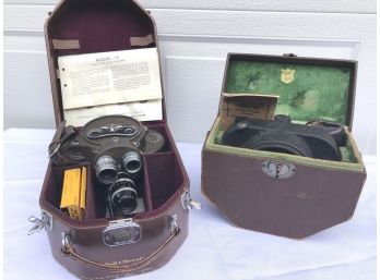 2 Bell & Howell Antique Cameras