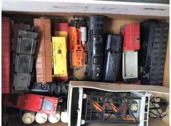 Huge Collection Of Lionel Train Rolling Stock, Tracks, Transformer