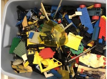 Bucket Of Vintage Legos