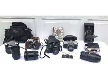 Collection Of 35MM Cameras