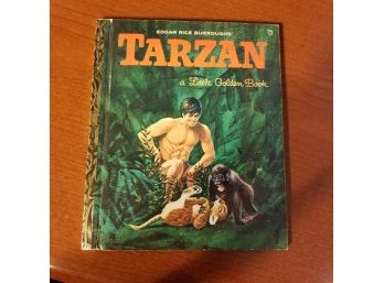 1964 Tarzan Little Golden Book - Hardcover - 1st EDITION