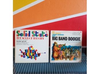 Big Band Boogie  And Solid State Soul Of The City - 2 Vintage Vinyl Records