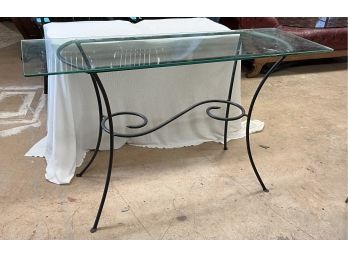 Glass Top Table Set