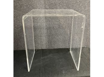 Acrylic Clear Side Table