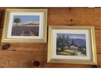 Gold Framed Scenic Art