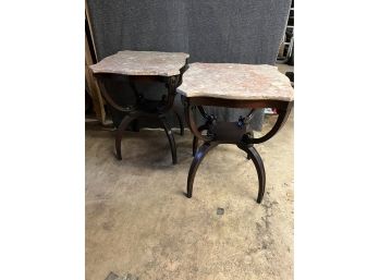 Marble Top Side Tables