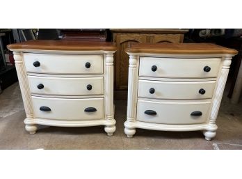 Three Drawer Night Tables