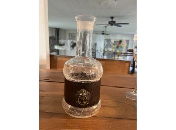 Leather Bound Decanter