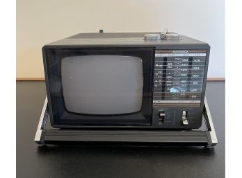 5' Magnavox TV, AM/FM/AC DC With Handle