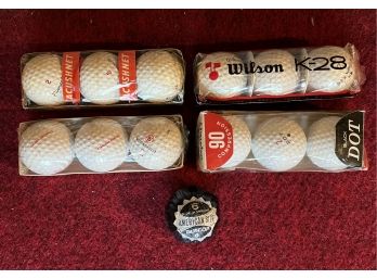 Classic Collectable Golf Balls