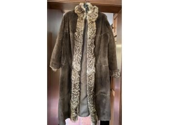 Beautiful Full Length Ladies Fur Coat