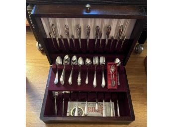 Rogers Boxed Silver Set