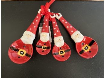 Santa Claus Christmas Theme Measuring Spoon Set