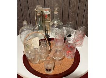 Collection Of Barware - JD Decantes, Chattanooga Glasses & More