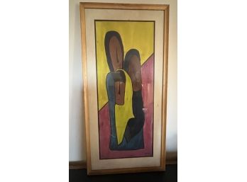 Colorful Framed Three Figures