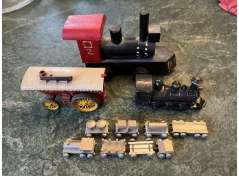 Collection Of Trains - Lesney's Modern Amusements, Mini Set, Steam Engines