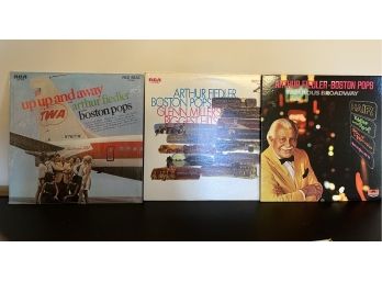 Arthur Fiedler Boston Pops Album Collection (3)