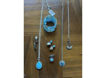 Mix Of Turquoise And Blue Jewelry Collection