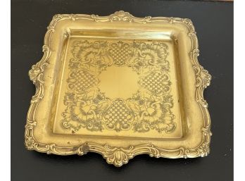 Silver And Gold Serving Trays