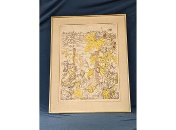 'Garden Patch' Pencil Signed Engraving (2/4) By Anita Smith