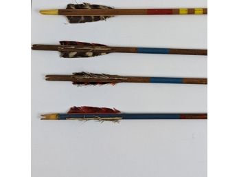 Vintage 1940s - 50s York Archery Bow And Arrows