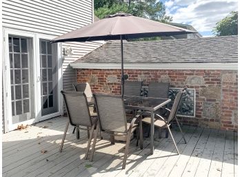 Outdoor Mesh Patio Set