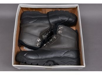 Washington Shoe Company Western Chief Black Winter Boots (Size: 11)