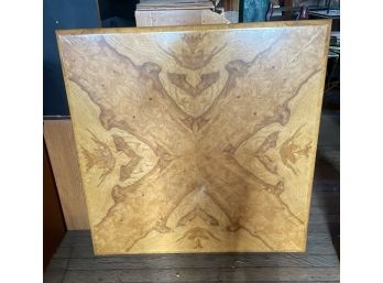 Large Square Custom Made Solid Wood Table Top, Laquered