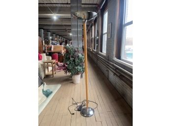 Retro Style Floor Lamp With Attached Light Dimmer