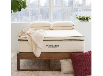 Avocado Green Mattress - Full Size Pillow Top  - Floor Model  MSRP $2099