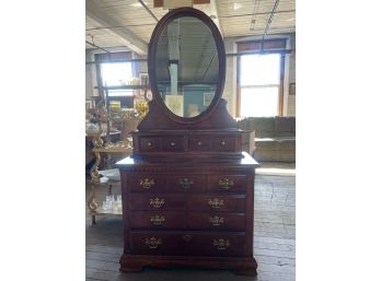 Modern Vanity W/ Nine Drawers