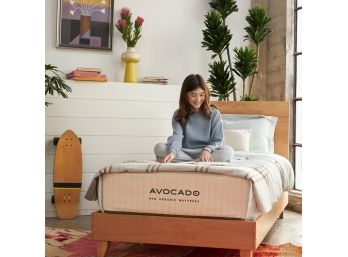 Avocado Green Mattress - Twin Size Pillow Top  - Floor Model  MSRP $1799.00