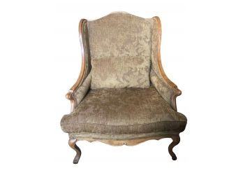Century Furniture Wingback Accent Chair With Cushion - Made In N.C.