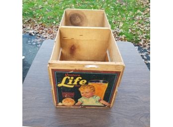 RARE Double Wood Crate Ventura Life Sunkist Orange 26 X 12 X 12 - Kept Inside