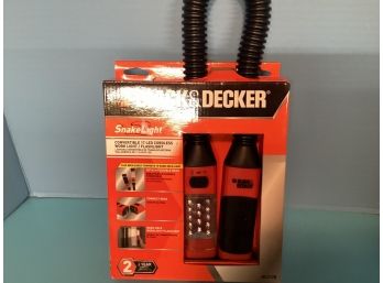 Black And Decker Cordless Snake Light (NIB)