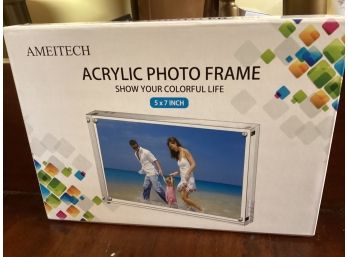 Ameitech Acrylic Photo Frame (NIB)