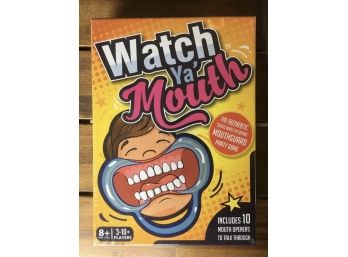 NIB - Watch YA Mouth Mouthguard Party Game Family Edition