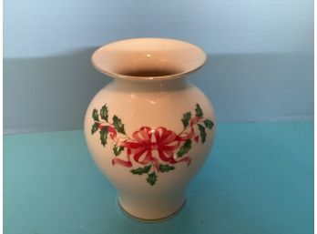 Vintage Lenox Made In USA Christmas Bud Vase