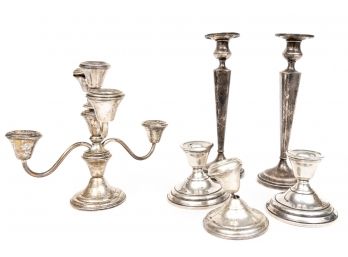 Grouping Of Weighted Sterling Candlesticks