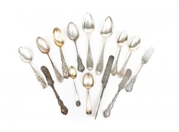 Grouping Of Sterling Flatware