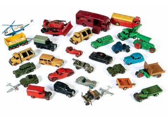 Large Collection Of Dinky Cars