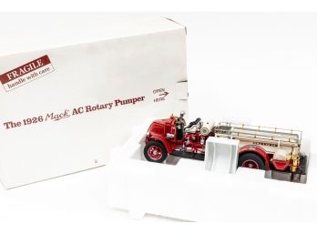 Danbury mint 'The 1926 Maack AC Rotary Pumper Fire Engine' -original packaging