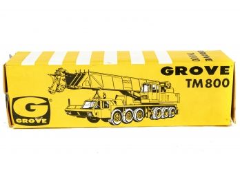 NZG #136, Scale Built Grove 800 Crane, Made In West Germany