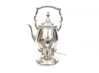 Sterling Teapot And Heater