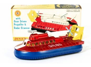 Dinky Model 290 Hovercraft With Box