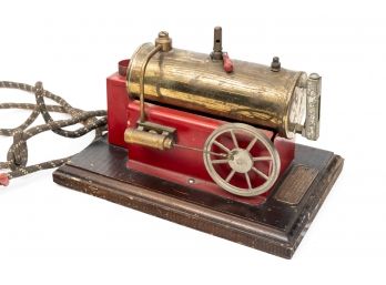 Vintage National Playthings steam motor, Divison of National playthings - Weeden Starionary Steam Engine