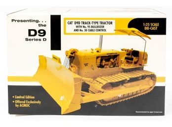 CAT D9D Track-Type Tractor with No.9s Bulldozer and No. 30 Cable control D9 Series -original packaging