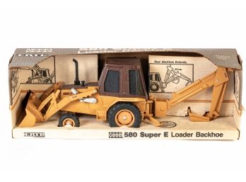 Ertl 1/16 Scale Metal 580 Super E Loader Backhoe In Box