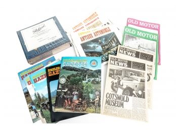 Vintage Car Related Books, Magazines And More